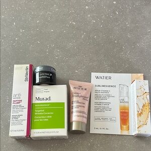 Skin care sample bundle